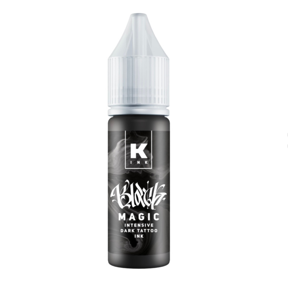 КРАСКА Black Magic Intensive Dark tattoo ink 15мл
