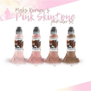 World Famous Maks Kornev'S Pink Skintone Set - 4Шт 30Мл