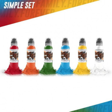 World Famous Colors Simple Set - 6Шт 30Мл