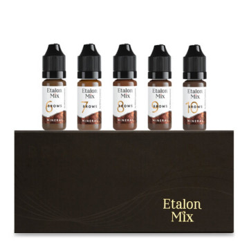 ETALON MIX сет БРОВИ (минеральная серия) (5шт * 5мл )