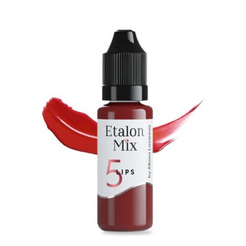 ETALON MIX ГУБЫ, N5 ВИШНЕВЫЙ МУСС, 15 мл