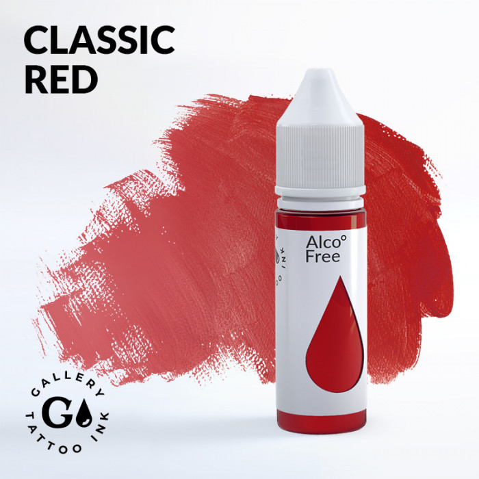 Gallery красный Classic Red, 15мл
