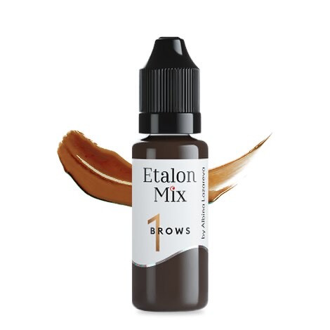 ETALON MIX БРОВИ, N1 Лесной орех , 5 мл
