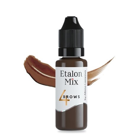 ETALON MIX БРОВИ, N4 РУСЫЙ , 15 мл