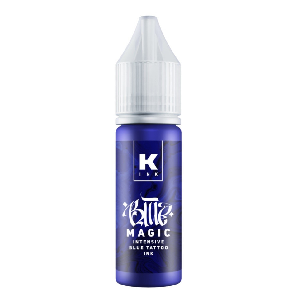 КРАСКА Blue Magic Intensive Blue tattoo ink 15мл