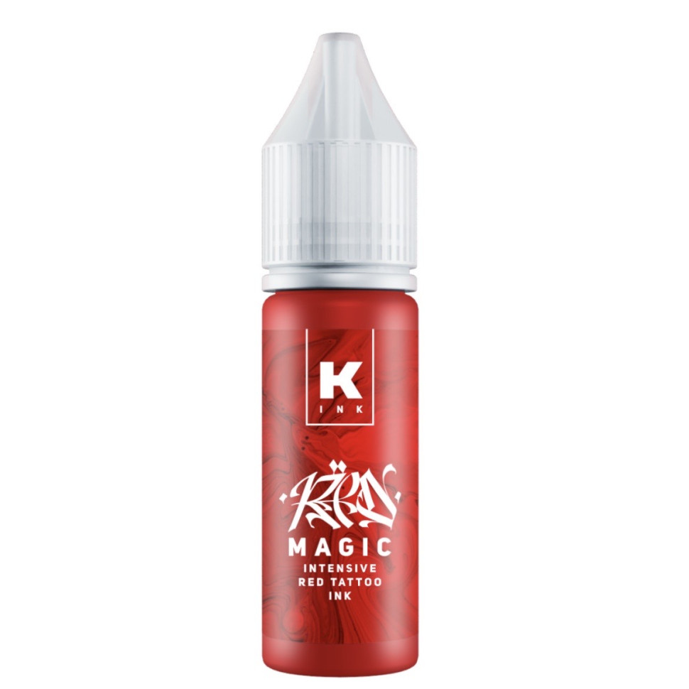 КРАСКА Red Magic Intensive Red tattoo ink 15мл