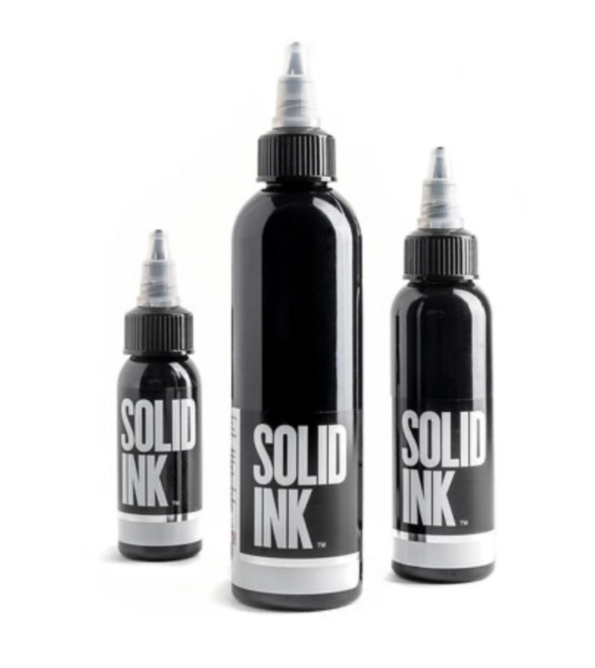 Solid Ink - Matte Black, 30мл