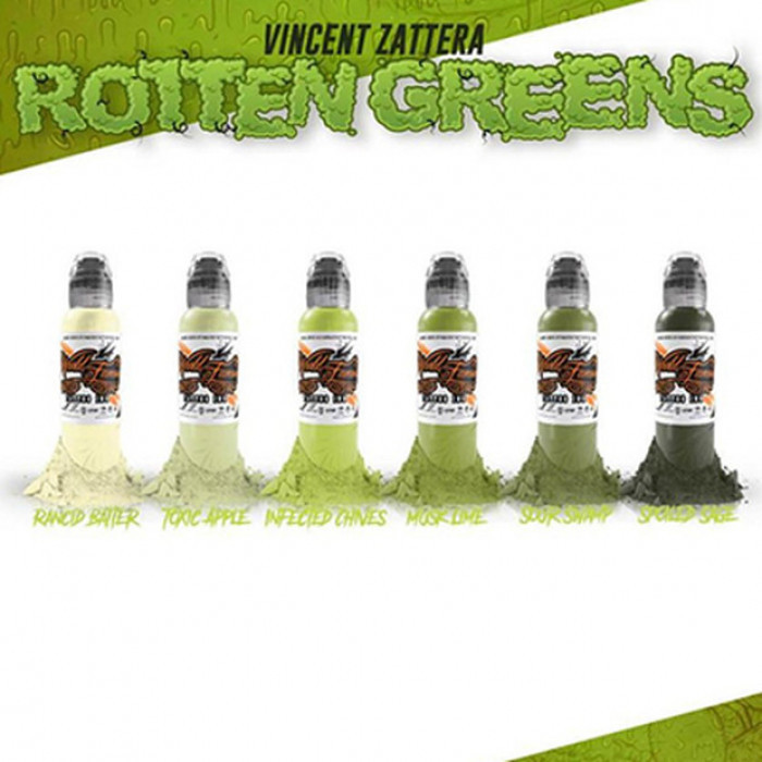 World Famous Rotten Greens Vincent Zattera Set - 6Шт 30Мл