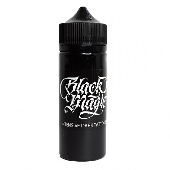 КРАСКА Black Magic Intensive Dark tattoo ink 120мл