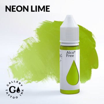 Gallery зеленый Neon Lime, 15мл