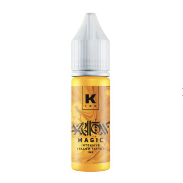 КРАСКА Yellow Magic Intensive Yellow tattoo ink 15мл