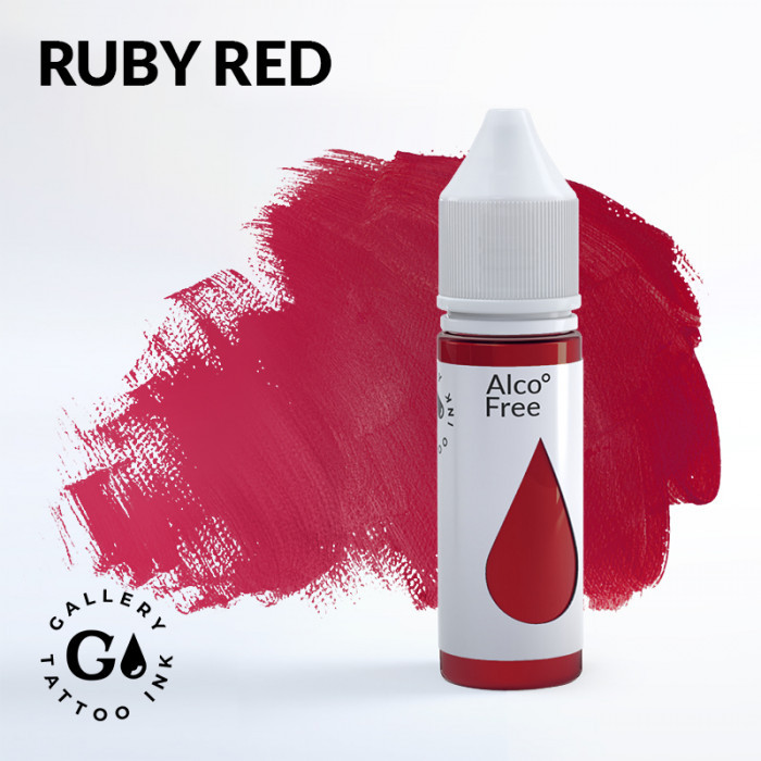 Gallery красный Ruby Red, 15мл