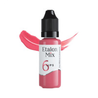 ETALON MIX ГУБЫ, N6 ПЫЛЬНАЯ РОЗА , 15 мл